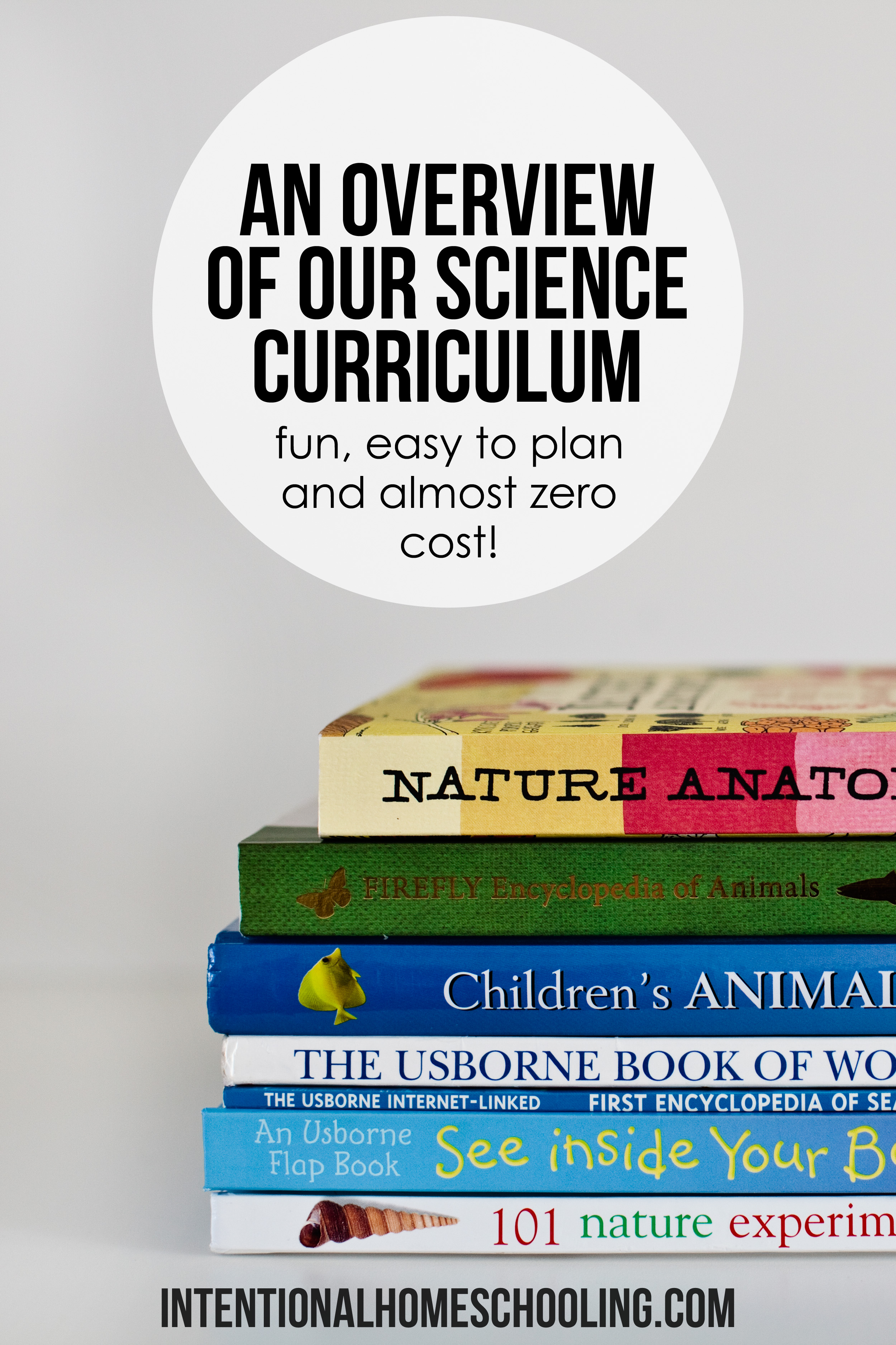 Our (Practically Free) Grade 1 Science Curriculum Intentional
