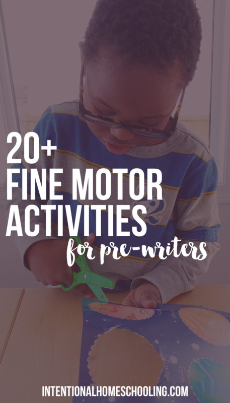 20+ Activities for Building Fine Motor Skills in Pre-Writers ...