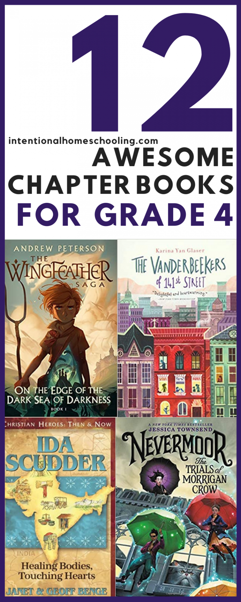 12 of the Best Chapter Books for Grade Four - Intentional Homeschooling